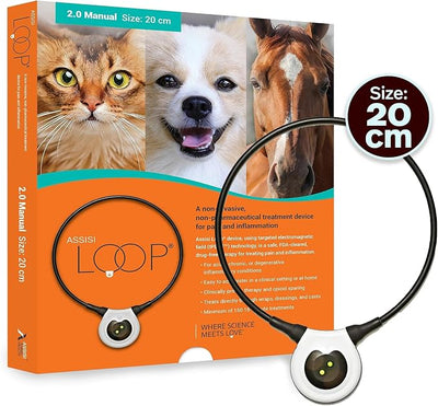 Assisi Loop 2.0 Manual tPEMF Device for Dogs, Cats, and Horses (20 cm)