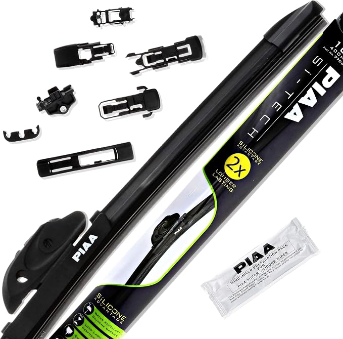 PIAA 97070 28 inch Silicone Wiper Blade Si-Tech (700mm) Premium All-Season OEM Automotive Replacement Windshield Wiper Blades (Pack of 1)