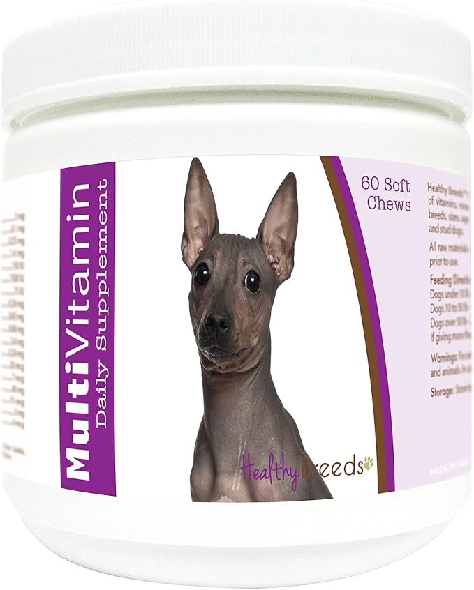 American Hairless Terrier Multi-Vitamin Soft Chews 60 Count