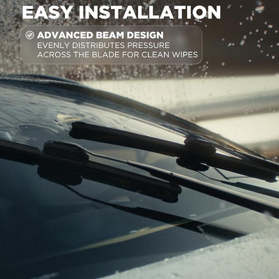 Rain-X 810351 Repellency Water Repellent Wiper Blades, 24" & 16" Windshield Wipers, All Weather Streak-Free for Enhanced Visibility w/Water Repellency Formula [Amazon Exclusive]