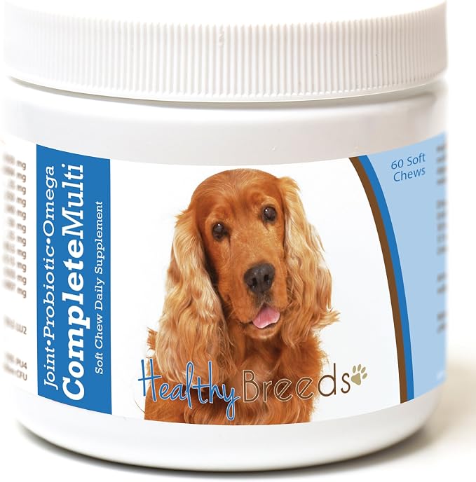Cocker Spaniel All in One Multivitamin Soft Chew 60 Count