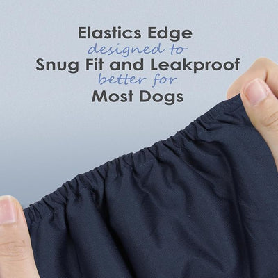 wegreeco Washable Male Dog Belly Band (Stylish Pattern)- Pack of 3 - Washable Male Dog Belly Wrap, Dog Diapers Male (Blue, Green, Champagne, X-Large)
