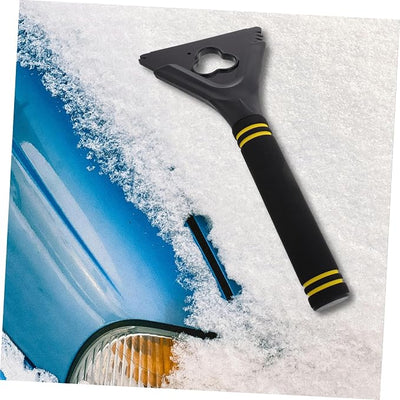Hemobllo Frost Snow Removal Tool Ergonomic Ice Scraper De- for Vehicle Windshields and Portable Essential for and Suvs