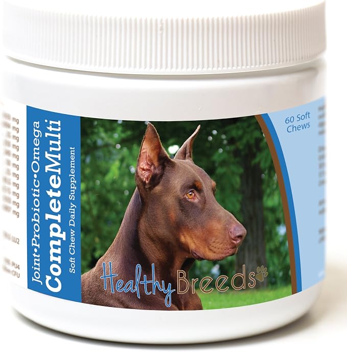 Doberman Pinscher All in One Multivitamin Soft Chew 60 Count