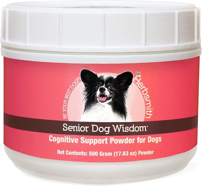 Senior Dog Wisdom – Dog Dementia Supplement – DHA for Senior Dog Brain Health - Senior Supplement for Dogs- 500g