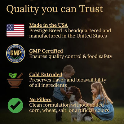 Springer Spaniel Multivitamins, 90 Count, Made in the USA with Real Bacon.