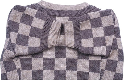 Everything Chic Luxury Dog Sweater – Soft Knit Designer Pet Outfit for Small Dogs & Puppies, XS–L, Stylish Warm Clothing for Yorkies, Chihuahuas, Dachshunds, Maltese, French Bulldog
