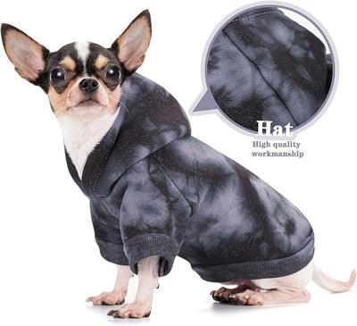 Vibrant Dog Hoodie with Convenient Leash Hole – Stylish and Cozy Sweatshirt for Small, Medium, and Large Dogs, Perfect for Walks, Casual Outings, and Everyday Comfort.Purple XS
