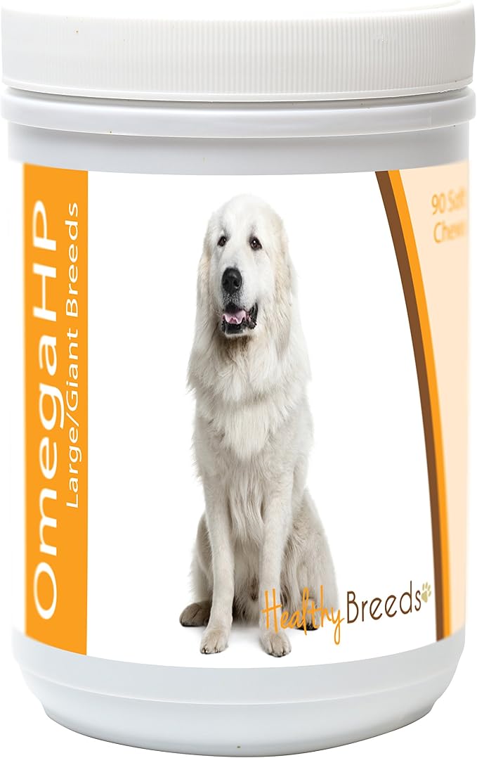Great Pyrenees Omega HP Fatty Acid Skin and Coat Support Soft Chews 90 Count