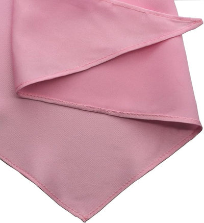 1 Pack Pink Dog Plain Bandana for Medium Large Dogs