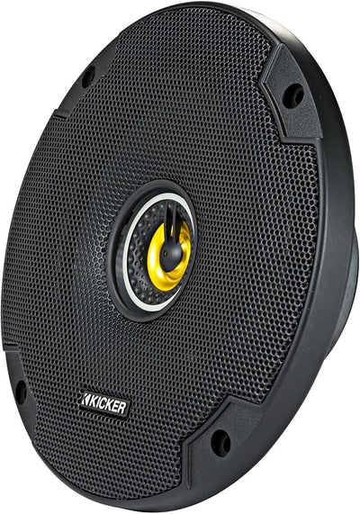 KICKER 46CSC654 & 46CSC6934 CS Series Car Speaker Bundle – 6.5” 2-Way & 6x9” 3-Way Speakers (4 Total), 450W Peak, EVC Tech, Polypropylene Cones, Zero-Protrusion Tweeters.