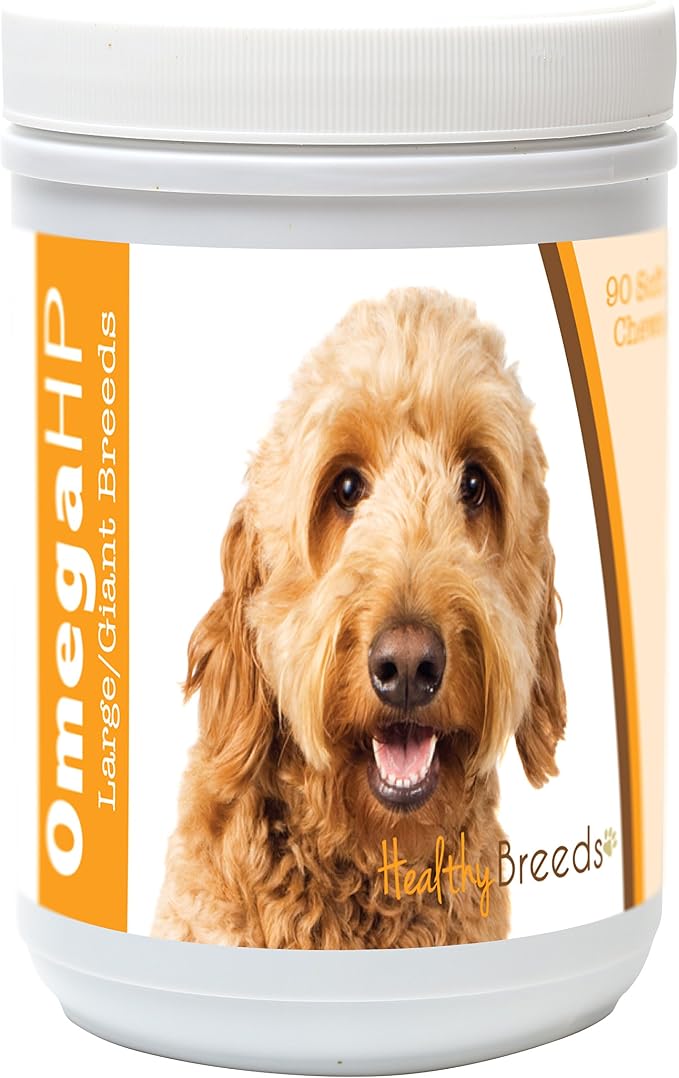Goldendoodle Omega HP Fatty Acid Skin and Coat Support Soft Chews 90 Count