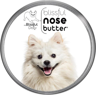 The Blissful Dog American Eskimo Nose Butter for Dry, Cracked Skin, Lick-Safe Dog Nose Balm with Moisturizing Shea Butter, Almond, Olive, and Essential Oils, Pet Supplies, Uncented, 2 oz.