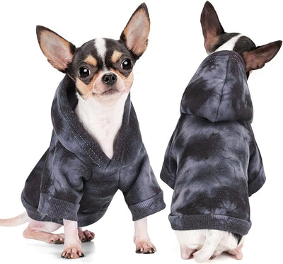 Vibrant Dog Hoodie with Convenient Leash Hole – Stylish and Cozy Sweatshirt for Small, Medium, and Large Dogs, Perfect for Walks, Casual Outings, and Everyday Comfort.Purple XXL