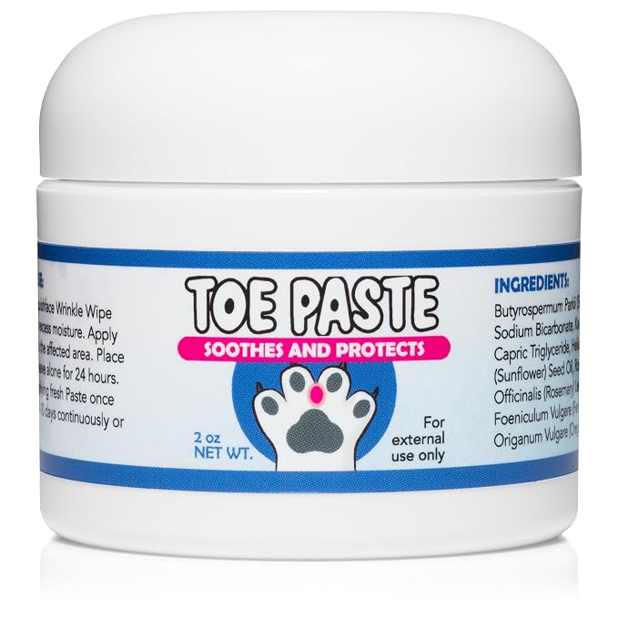 Toe Paste – Dog Yeast & Interdigital Cyst Paw Care, 2oz