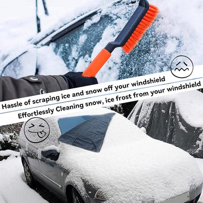 Windshield Cover for Ice and Snow Custom Fit for 2022-2023 2024 2025 2026 Nissan Frontier Accessories Heavy Duty Windshield Covers for Truck Window Protector for Snow Rain Dust Hail Protection