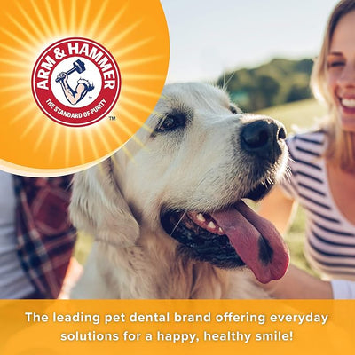 Arm & Hammer for Pets Fresh Breath Enzymatic Dog Toothpaste Vanilla Ginger Flavor Baking Soda Dental Gel Eliminates Bad Breath Safe Puppies Adult Dogs Daily Use 2.5 OZ 2 Pack Dogs and Puppies