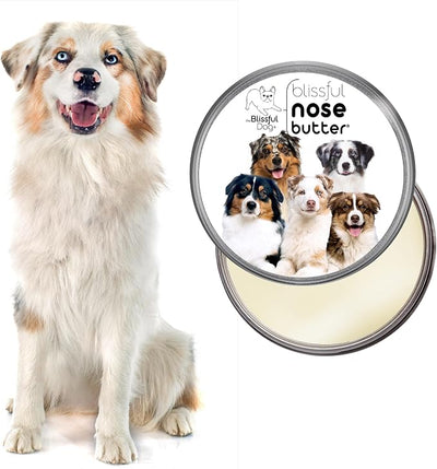 The Blissful Dog Australian Shepherd Unscented Nose Butter, 16oz
