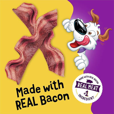 Purina Beggin' Strips Real Meat Dog Treats, Original With Bacon Flavor - 3 Ounce (Pack of 6)