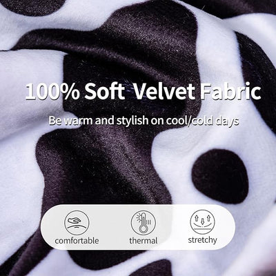 CuteBone Turtleneck Dog Velvet Dress Puppy Skirt Costume Pet Clothes Cat Apparel with Bow Hair Rope for Small Dogs CVD07XS