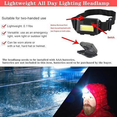 Emergency Car Kit,Automotive Safety Kits with Jumper Cables, Safety Hammer | Premium Roadside Assistance Kit for Cars Gifts for New Drivers Headlamp, folding shovel,for travel and roadside emergencies