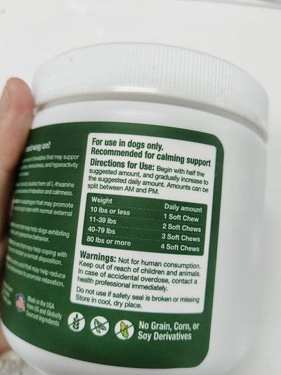 Calming Chews for Dogs Calming