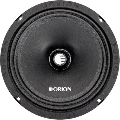 Orion Cobalt CM852 High Efficiency 8" Mid-Range Bullet Loudspeakers, 1200W Max Power, 300W RMS, 2 Ohm, 1.5" Voice Coil - Pro Car Audio Stereo, Midrange Speakers (Pair)
