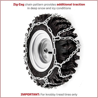Arnold 490-241-0029 16-Inch x 6.5-Inch Snow thrower Tire Chains
