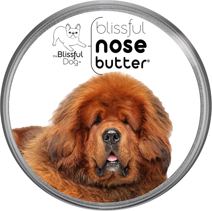 Tibetan Mastiff Unscented Nose Butter - Dog Nose Butter, 4 Ounce