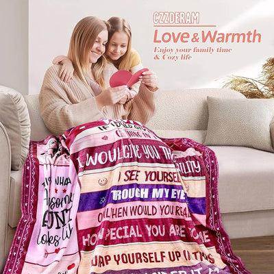 Aunt Blanket Gift for Aunt for Mothers Day from Niece Aunty Gifts from Nephew - to My Auntie Blanket for Sofa Bed - Unique Birthday Gift Thank You for Aunts 50''x60''