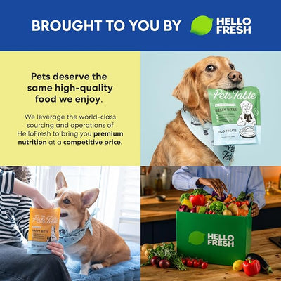 The Pets Table Beef Limited Ingredient Diet Air-Dried Healthy Dog Treats, 5-Ounce Bag