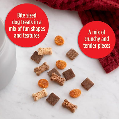 Milk-Bone Trail Mix Dog Treats, Real Beef & Sweet Potato Flavor, 9 Ounces (Pack of 6)