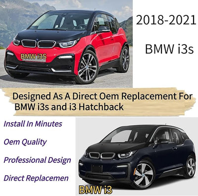 Rear Wiper Blade for BMW i3 & i3S 2014-2021 2020 2019 2018 2017 2016 2015 | Exact Fit Base Range Extender | OEM Replacement Rear Back Windshield Wiper Blade