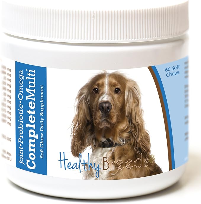 English Cocker Spaniel All in One Multivitamin Soft Chew 60 Count