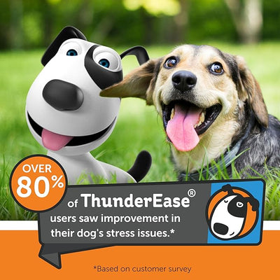 ThunderEase Dog Calming Pheromone Diffuser Kit | Powered by ADAPTIL | Vet Recommended to Relieve Separation Anxiety, Stress Barking & Chewing, and Fear of Fireworks & Thunderstorms (30 Day Supply)