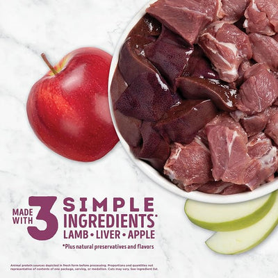 ACANA Singles Freeze Dried Dog Treats, Limited Ingredient Grain Free Lamb & Apple Recipe, 1.25oz (Pack of 2)