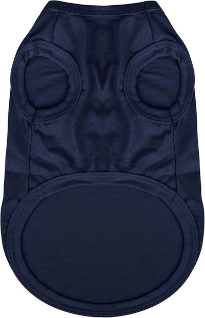 Expressive Pet Vest: Sleeveless Dog Shirt with 'I Love My Daddy' Slogan, Ideal for Chihuahuas, Poodles, Yorkies, and More - Adorable Design, Ultimate Comfort, Easy Maintenance! Navy Blue Small
