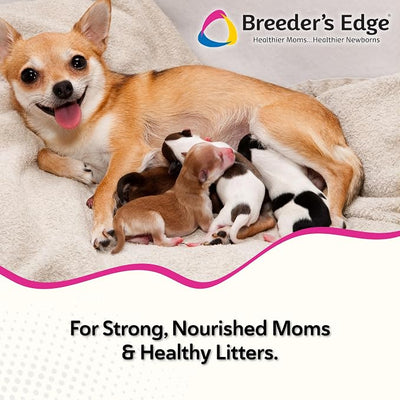 Breeder's Edge Oxy Momma Meat Treats, Postnatal Supplement for Lactating Dogs and Cats, Provides Essential Nutrients and Herbs to Support Milk Production and Aid Mother's Recovery After Birth, 40 ct
