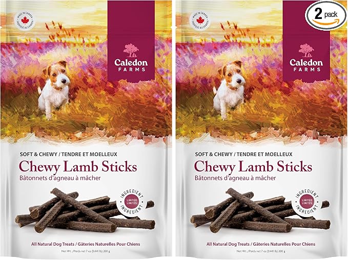 Chewy Lamb Sticks, 200 G/ 7OZ (Pack of 2)