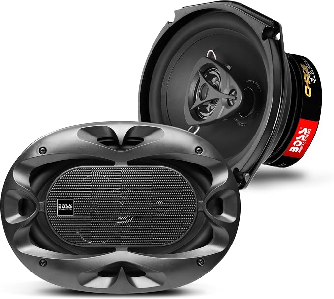 CH6930B 6 x 9 Inch Car Door Speakers - 400 Watts Max (Pair), Coaxial, 3 Way, Full Range, 4 Ohms, Sold in Pairs, Bocinas para Carro