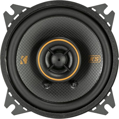 KICKER 51KSC404 KS-Series 4" Coaxial Speakers with .5" tweeters, 4-Ohm, Pair