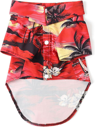 Dog Shirts Hawaii Dog Clothes for Small Medium Large Dogs Owner and Pet Shirts are Sold Separately