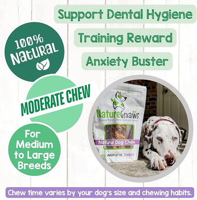 Nature Gnaws Variety Pack for Large Dogs (12 Count) - Bully Sticks, Beef Tendons and Tripe Twists for Dogs - Natural Long Lasting Beef Dog Chew Bones - Rawhide Free