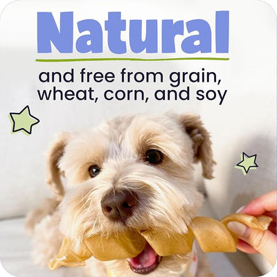Pawstruck Natural Large 12" Beef Collagen Sticks for Dogs – Long-Lasting Rawhide Alternative, High Protein Treats with Chondroitin & Glucosamine – 5 Pack