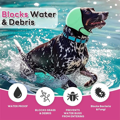 Dog Ear Muffs Noise Protection, Stress-Reducing, Comfortable, Perfect for Thunderstorms, Noise,Vet Visits & Preventing Water