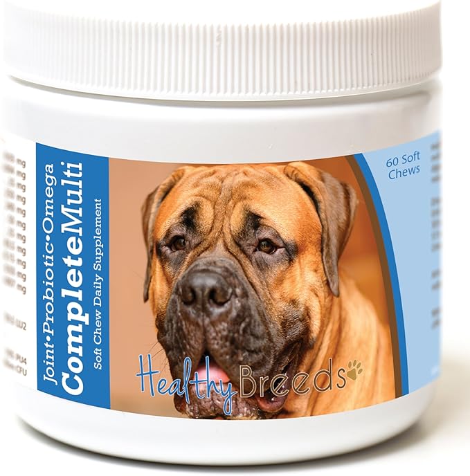 Bullmastiff All in One Multivitamin Soft Chew 60 Count