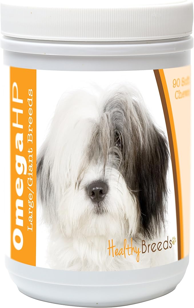 Old English Sheepdog Omega HP Fatty Acid Skin and Coat Support Soft Chews 90 Count