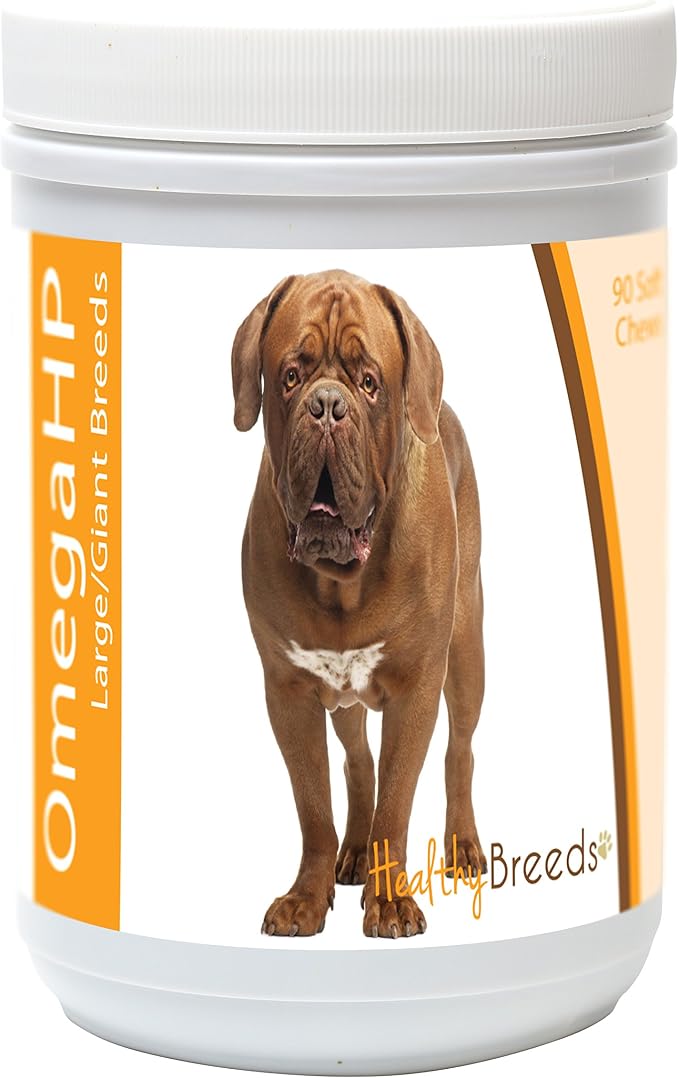 Dogue de Bordeaux Omega HP Fatty Acid Skin and Coat Support Soft Chews 90 Count