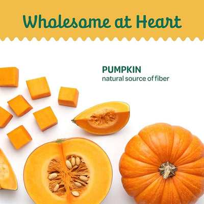 Wholesome Pride Pumpkin Slices Dog Treats, Single Ingredient, Dehydrated, All Natural, 5 oz