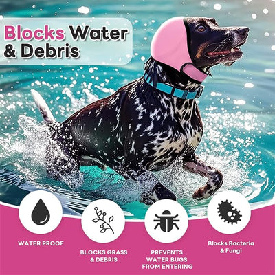 Dog Ear Muffs Noise Protection, Comfortable, Stress-Reducing Design, Perfect for Noise Reduction, Water Protection & Anxiety